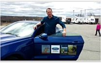 Robin Esrock In His 2015 Ford Mustang