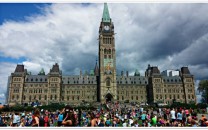 Yoga On Parliament Hill