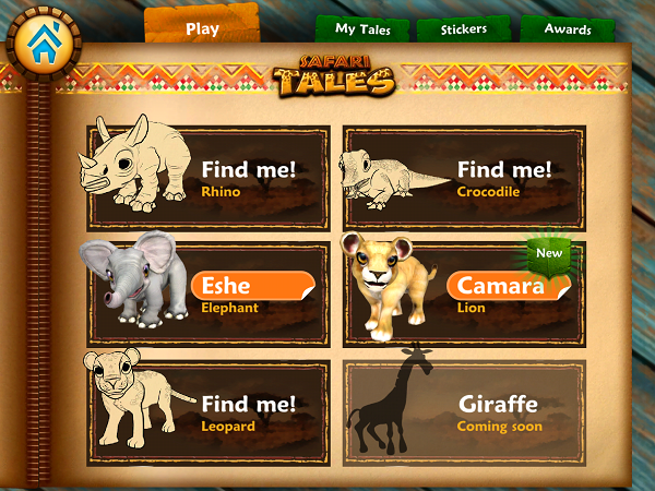 safari tales game