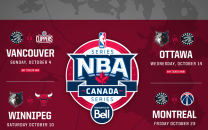 NBA Canada Series Logo