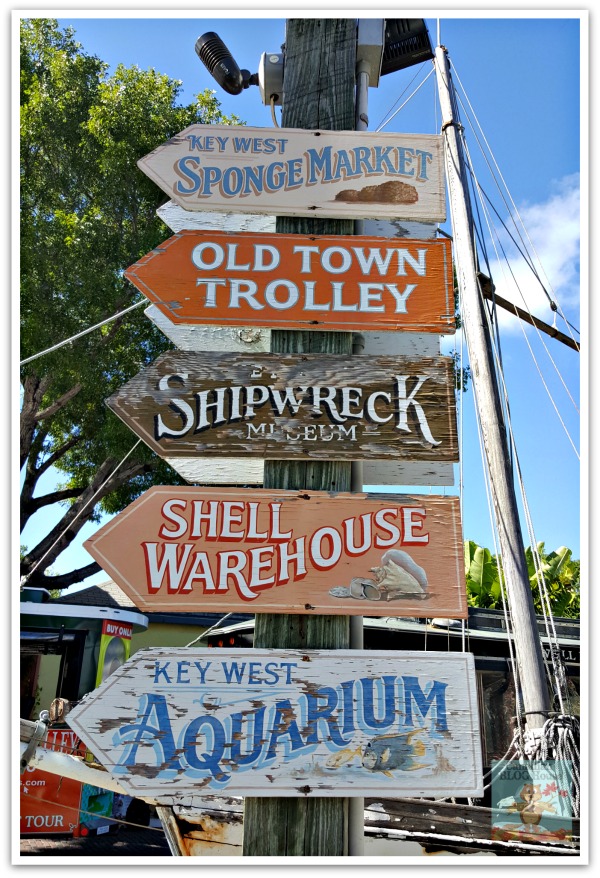 Key West Florida Signs in Quaint and Quirky Key West