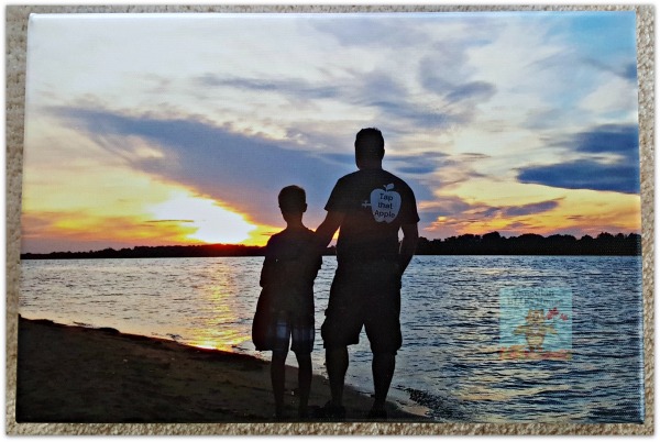 Ottawa River Sunset Canvas and Decor Canvas Print