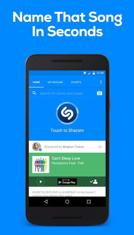 shazam music app