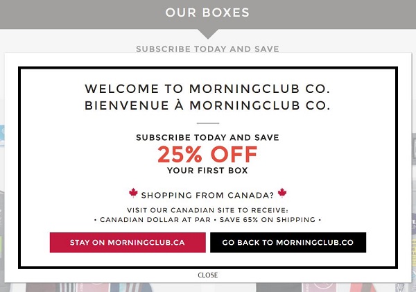 Morning Club Co 25% Off
