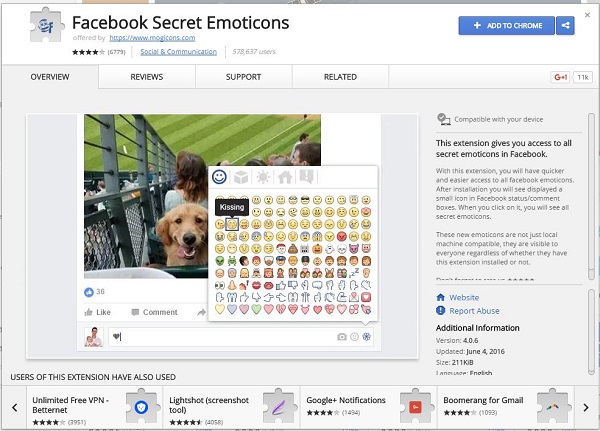 Facebook Secret Emoticons