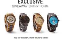 JORD Wood Watches Giveaway