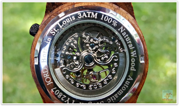 Dover Series Koa and Black JORD wood watch