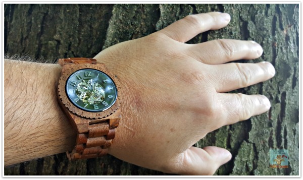 Dover Series Koa and Black JORD wood watch