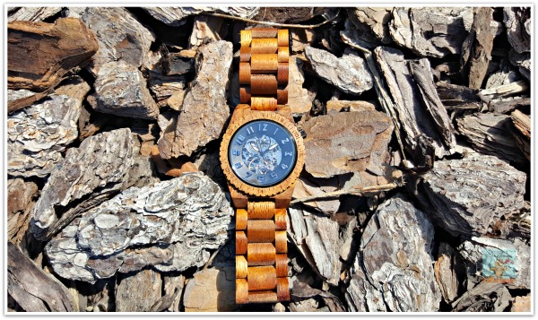 Dover Series Koa And Black JORD Wood Watch