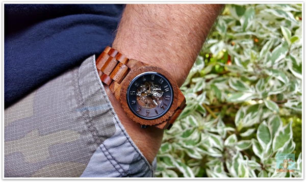 Dover Series Koa and Black JORD Wood Watch