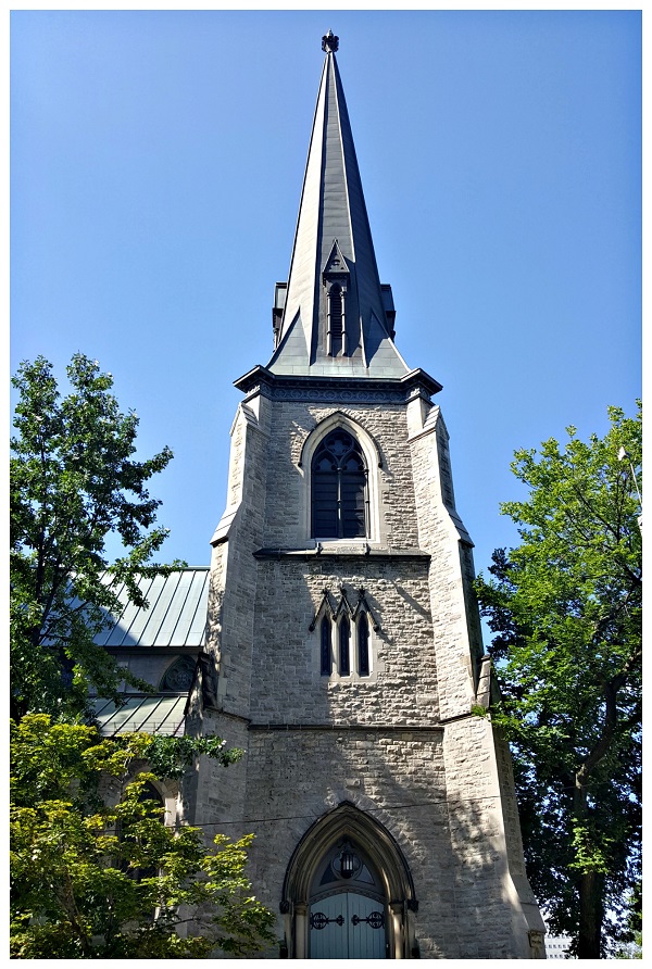 Look up to an Ottawa Church