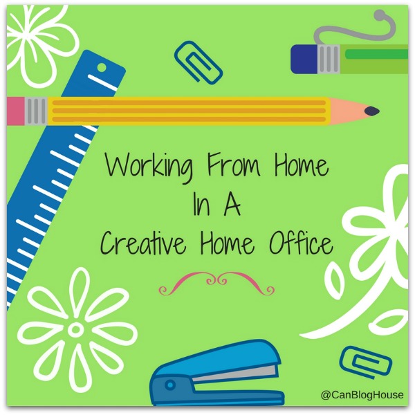 Working From Home In A Creative Home Office