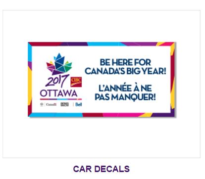 Ottawa 2017 Official Merchandise