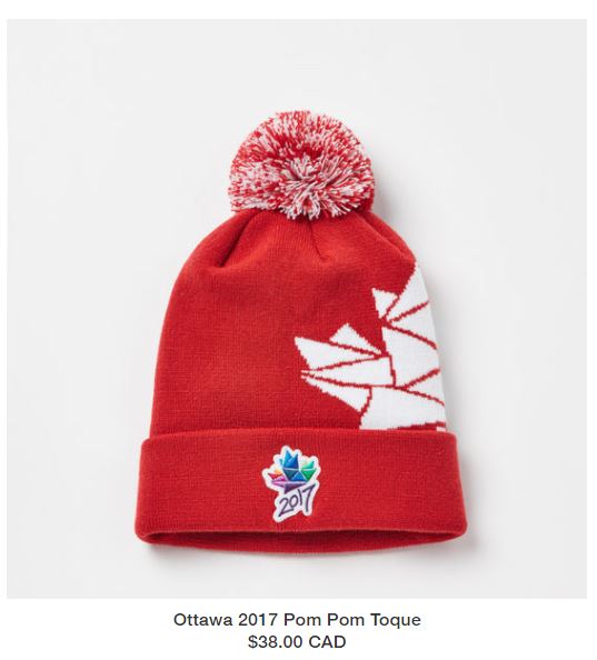 Ottawa 2017 ROOTS Pom Pom Toque