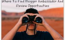 Blogger Ambassador Review Opportunities
