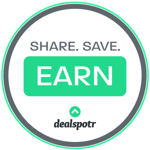 Dealspotr Share Save Earn