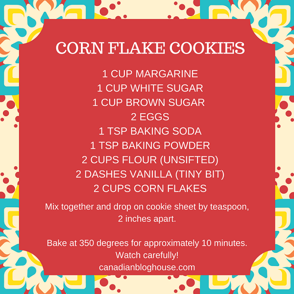 Corn Flake Cookies Recipe