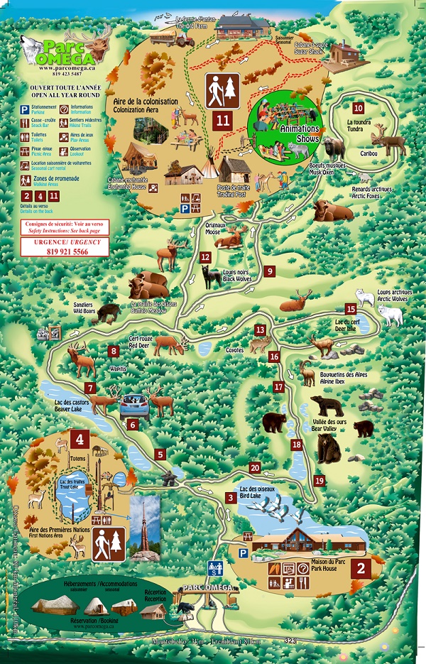 Map Parc Omega