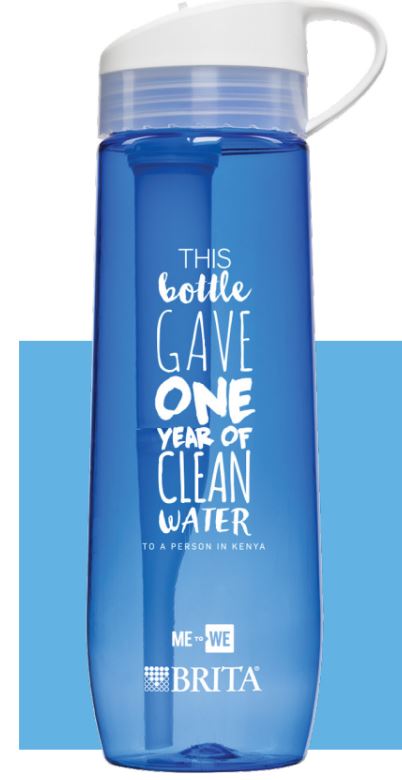 Brita Canada ME to WE Water Bottle Clean Drinking Water