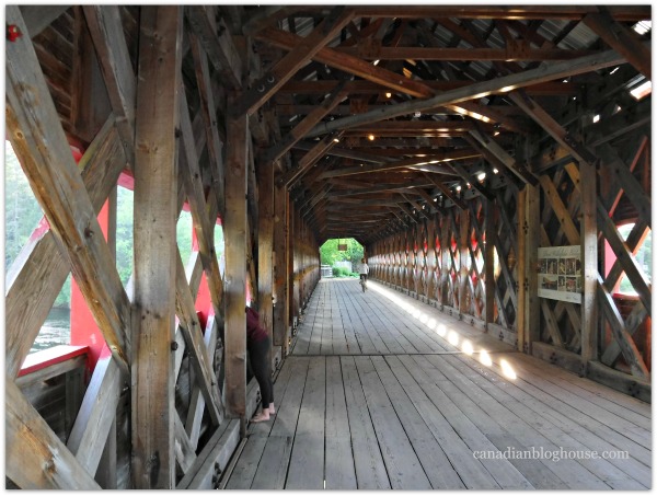 Wooden Bridge Wakefield Quebec Fujifilm FinePix XP120