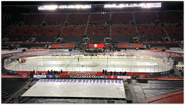 NHL 100 Classic Outdoor Hockey Game