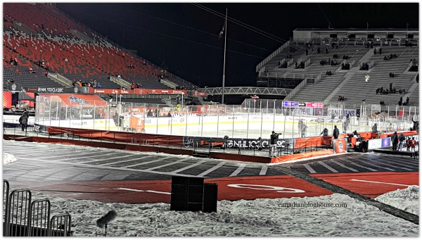 NHL 100 Classic Outdoor Hockey Game