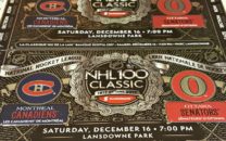 NHL 100 Classic Outdoor Hockey Game