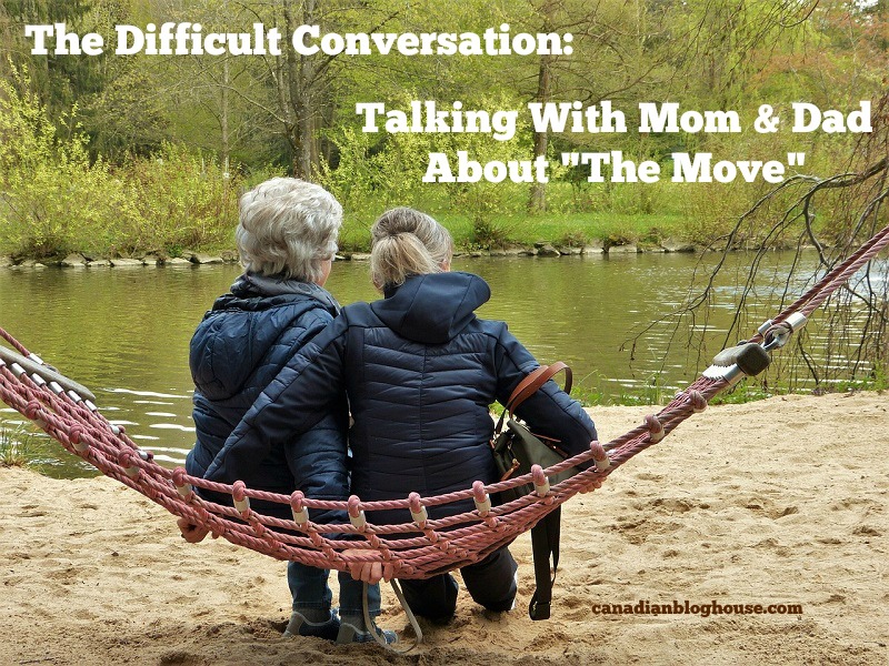 Mom and Daughter sitting on bench having difficult conversation