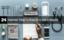24 important things for a stay in hospital