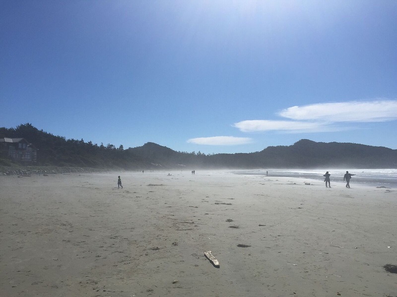 Magical Cox Bay Tofino with sea spray mist_preview