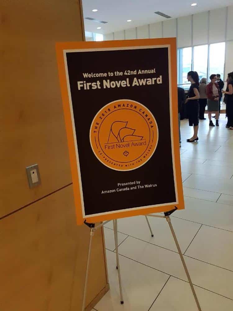 Amazon Canada First Novel Award celebration