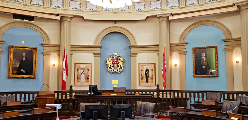 Council Chambers at City Hall in Historic Downtown Kingston