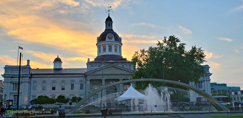 City Hall sunset in Historic Downtown Kingston