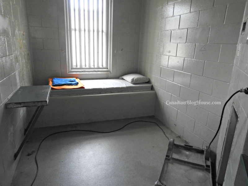 Inmate Cell inside Kingston Penitentiary in Historic Downtown Kingston