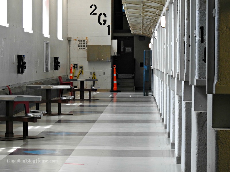 Inmate cells at Kingston Penitentiary in Historic Downtown Kingston