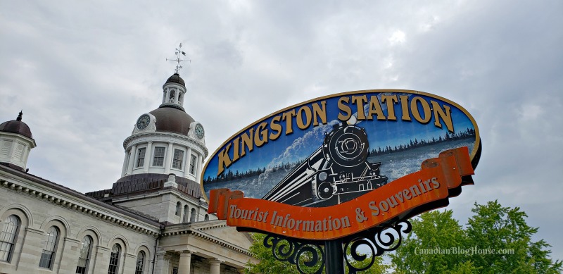 Kingston Station sign in Historic Downtown Kingston