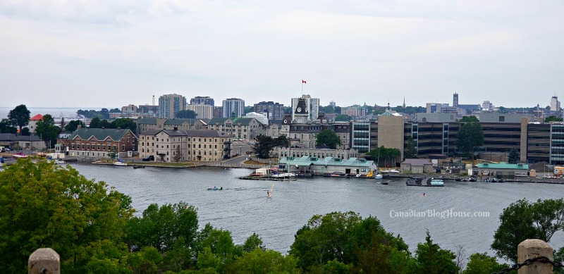 View of Historic Downtown Kingston from Fort Henry