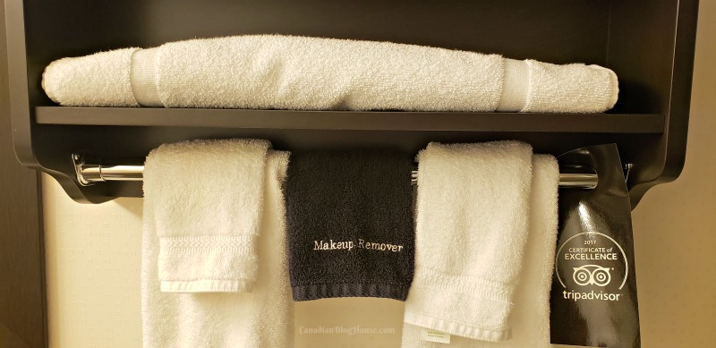 Hotel makeup towels make guests happy