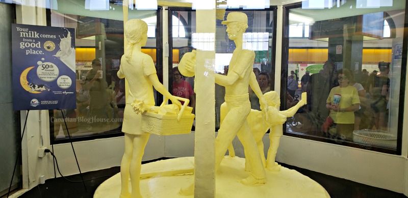 The Great New York State Fair Butter Sculpture