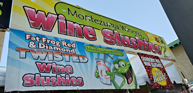 Montezuma Winery Wine Slushie at The Great New York State Fair