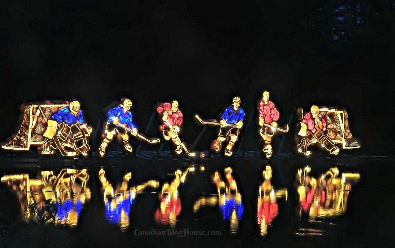 Pumpkinferno Hockey Players Handcrafted Pumpkins 