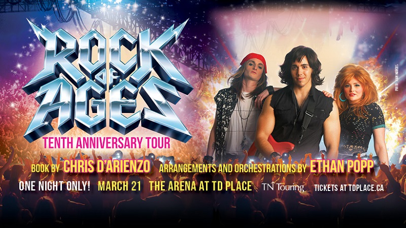 Ottawa Rocks With Rock Of Ages Musical March 21st