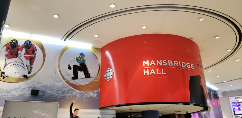 CBC Building Peter Mansbridge Hall Toronto Canada's Downtown