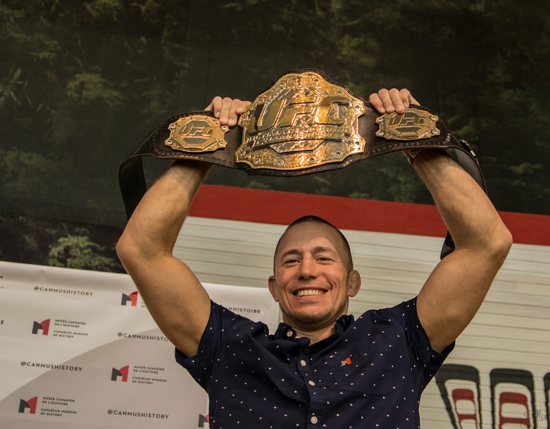 Mixed Martial Arts legend Georges St-Pierre