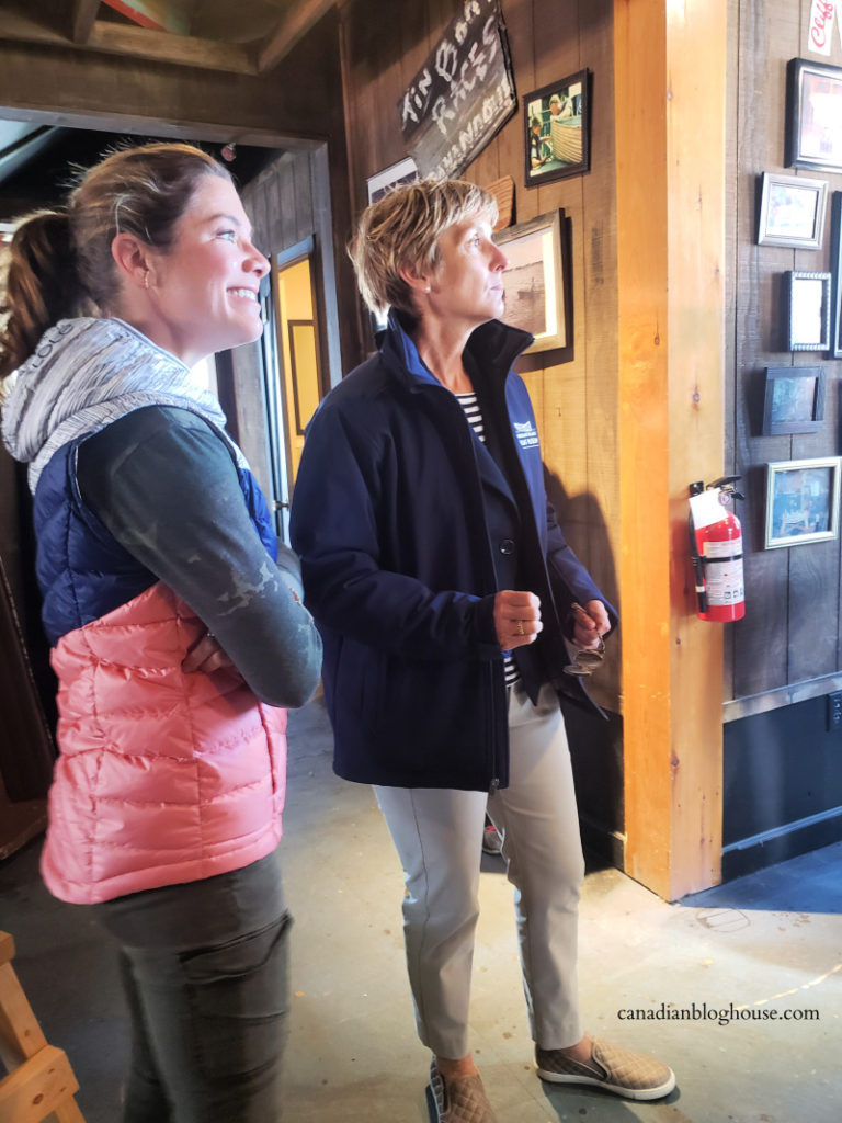 Sophie Grégoire Trudeau at the Thousand Islands Boat Museum