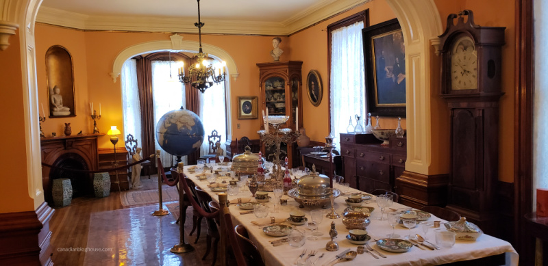 Tour Cayuga County - Seward House Dining Room